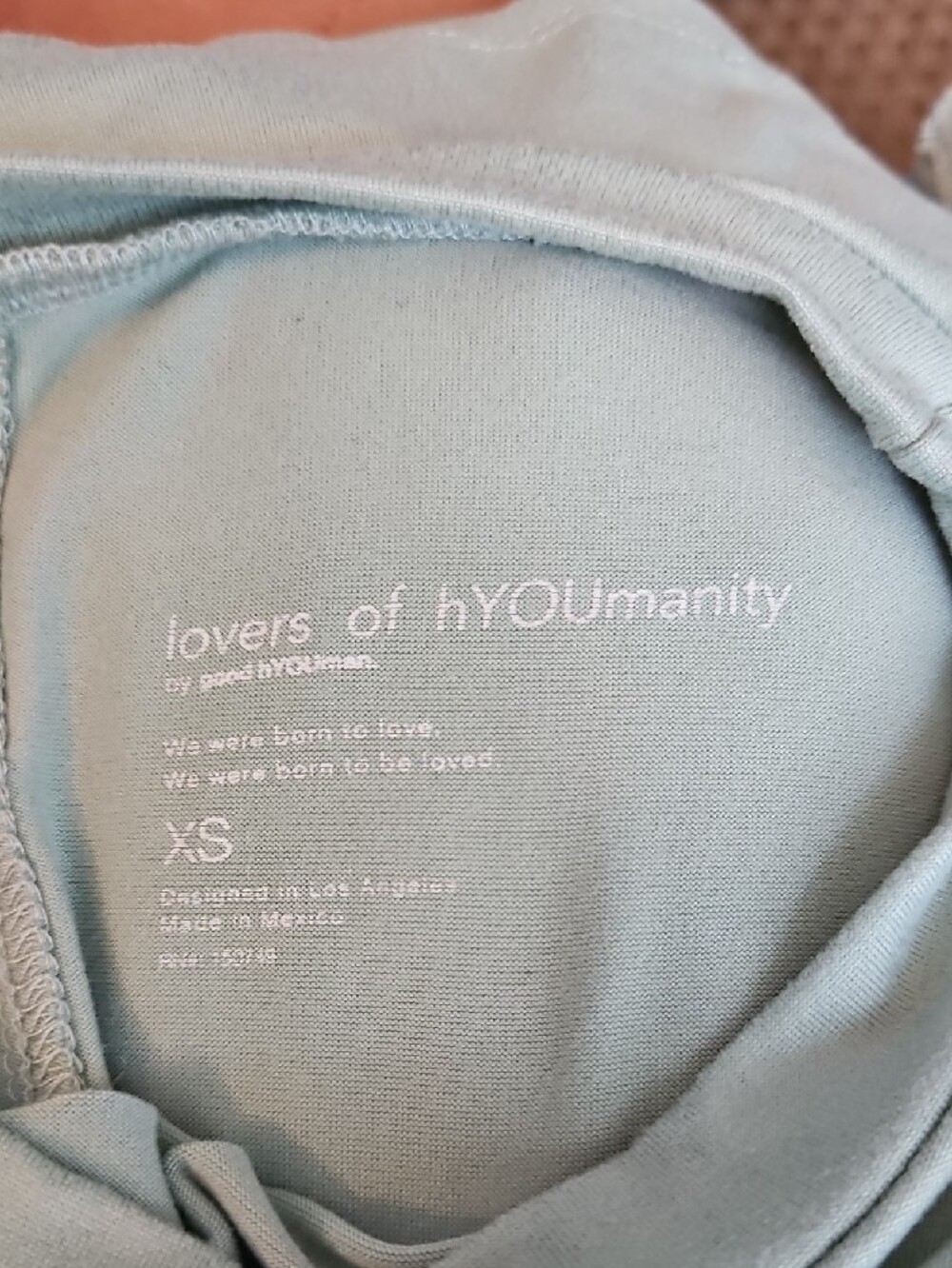 Womens Workout Sage Green Tank Top - Picture 3 of 4